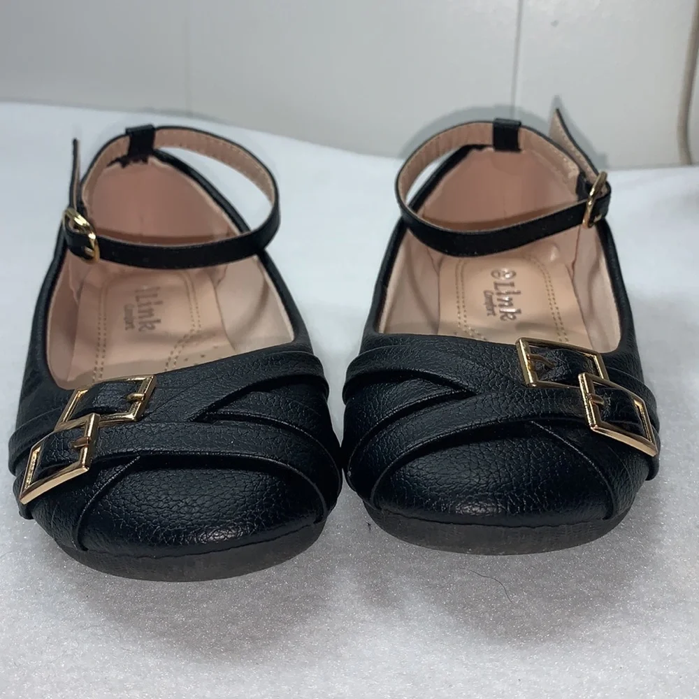 Link Comfort flats with ankle strap - Girl’s 12